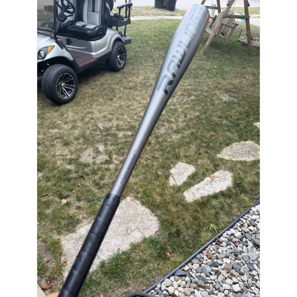 NWT Rawlings Mach 2 30" Little League Aluminum Alloy Baseball Bat Grey Red
